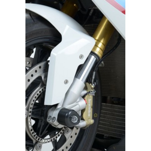 R&G Aero Fork Protectors For BMW S 1000 RR 2010-2018 Part # FP0143BK