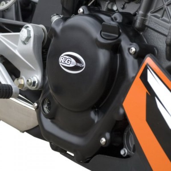 R&G Engine Case Cover RHS For Ktm Duke 125 2016 Part # ECC0115BK