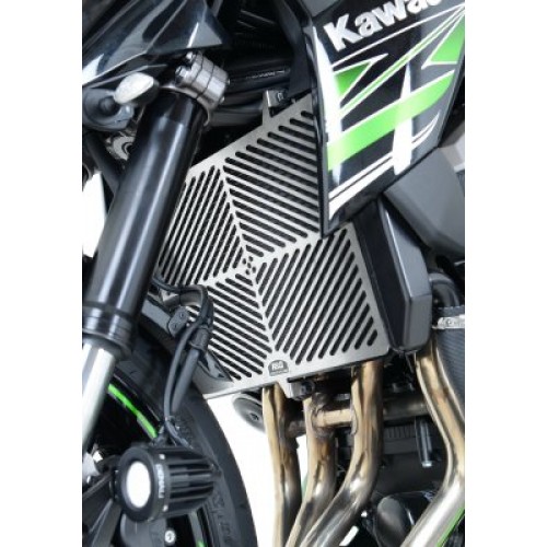 R&G Stainless Steel Radiator Guard For Kawasaki Z750 2007-2013 Part # SRG0014SS