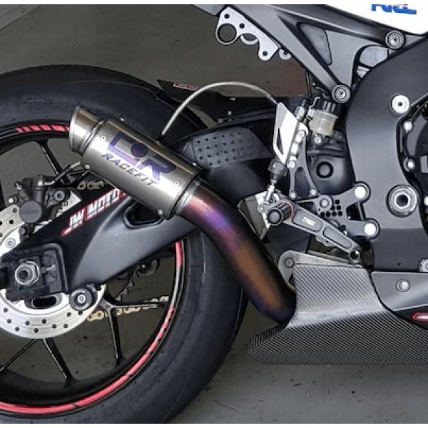 Racefit Growler Titanium Carbon Fibre Slip On Exhaust For Honda CBR1000RR / SP 2017-2019