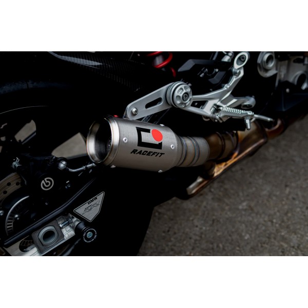 Racefit Growler-X Slip On Exhaust For BMW S 1000 RR 2019-2024