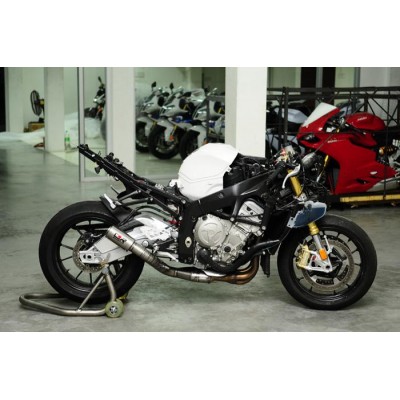 Racefit Black Edition Slip On Exhaust For BMW S 1000 RR 2014