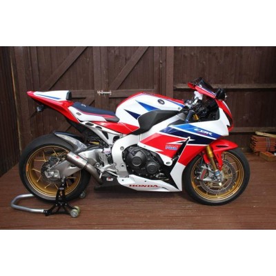 Racefit EU Model Black Edition Titanium Carbon Fibre Slip On Exhaust For Honda CBR1000RR 2014-2016