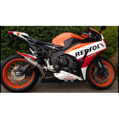 Racefit EU Model Growler Titanium Carbon Fibre Slip On Exhaust For Honda CBR1000RR 2014-2016
