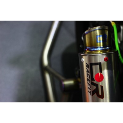 Racefit Growler (Rider Footrest Mount) Slip On Exhaust For Kawasaki Ninja ZX-10R 2016-2020