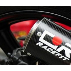 Racefit Black Edition Titanium Carbon Slip On Exhaust For Suzuki GSX-S1000