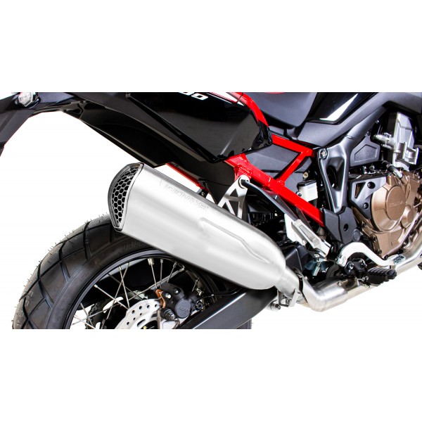 Remus NXT Slip On Stainless steel Matt With Removable Sound Insert For Honda CRF1100L Africa Twin Part # 94583 100565