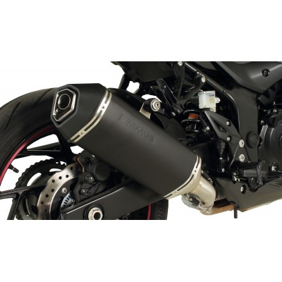 Remus Okami Slip On Stainless Steel Black Exhaust For Suzuki GSX-S750 Part # 0514783 855018