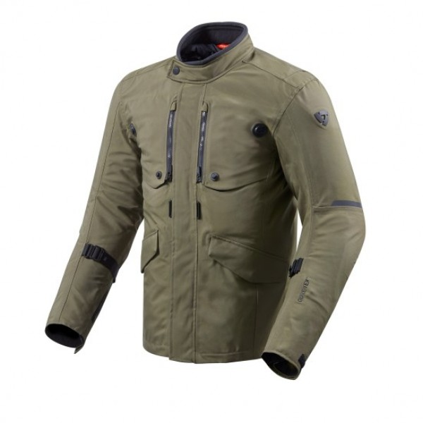 Revit Trench GTX Dark Green Jacket