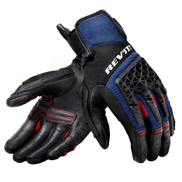 Revit Sand 4 Black Blue Gloves