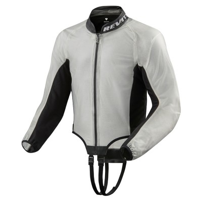 Revit Trackmaster H2O Transparent Black Rain Jacket