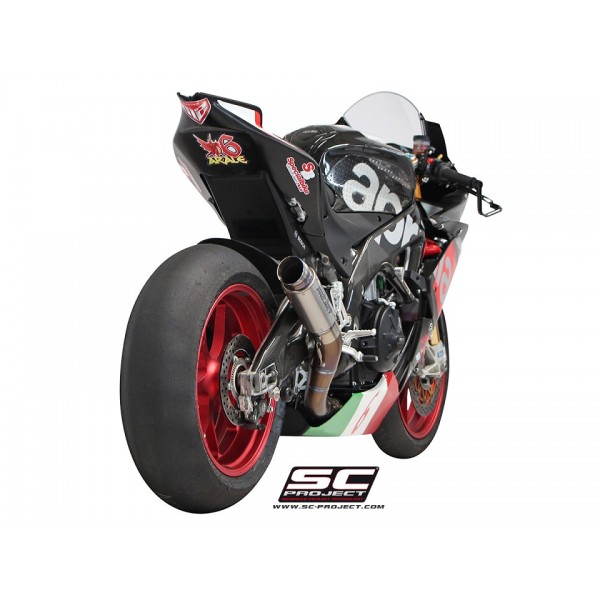 SC-PROJECT GP70-R SILENCER FULL TITANIUM EXHAUST FOR APRILIA RSV4 RR / RF 2015-2016 PART # A15-T70T