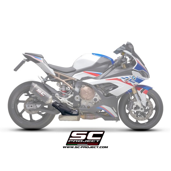 SC-PROJECT CARBON FIBER HEAT PROTECTION SHIELD FOR BMW S 1000 RR 2019-2020 PART # B33-CP