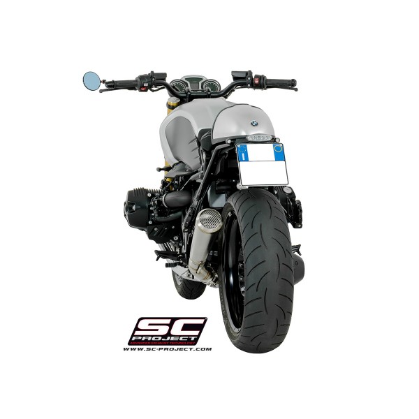 Sc Project Conic S Muffler Brushed Stainless Steel For Bmw R Ninet