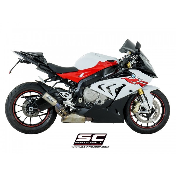 SC-PROJECT CR-T MUFFLER TITANIUM EXHAUST FOR BMW S 1000 RR 2017-2018 PART # B25-T36T