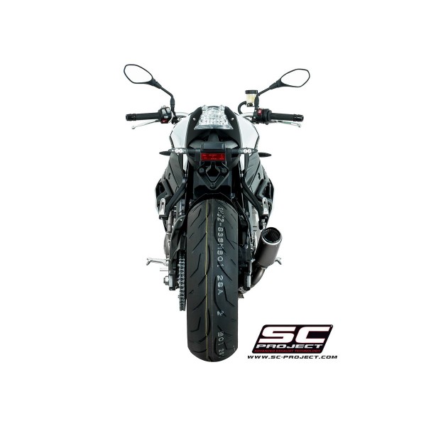 SC-PROJECT CR-T MUFFLER FULL TITANIUM WITH FULL TITANIUM LINK PIPE EXHAUST FOR BMW S 1000 R PART # B27-T36T