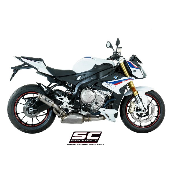 SC-PROJECT GP70-R MUFFLER FULL TITANIUM EXHAUST FOR BMW S 1000 R PART # B27-T70T
