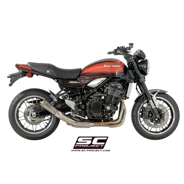 SC-PROJECT S1-GP MUFFLER TITANIUM FOR KAWASAKI Z900 RS PART # K29-T43T