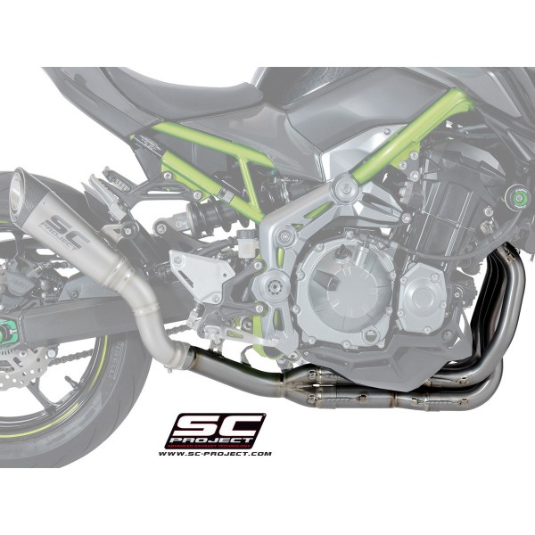 SC-PROJECT TITANIUM HEADERS FOR KAWASAKI Z900 PART # K25-FT-FS