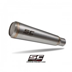 SC-Project 70s Conical Muffler Stainless Steel Exhaust For Suzuki GSX-S1000 Part # S11A-42A70S