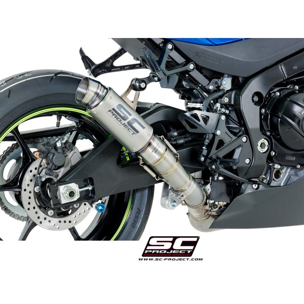 SC-PROJECT GP70-R MUFFLER TITANIUM FOR SUZUKI GSX-R1000 2017-2020 PART # S16-T70T