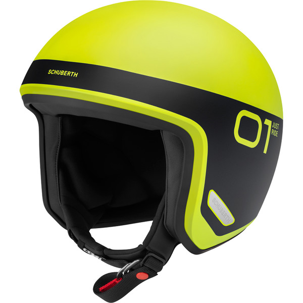 Schuberth O1 Jet Ion Yellow Helmet