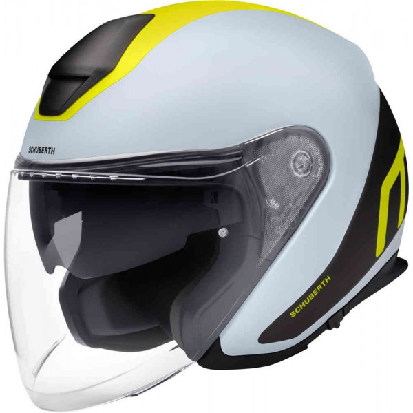 Schuberth M1 Pro Triple Yellow Helmet