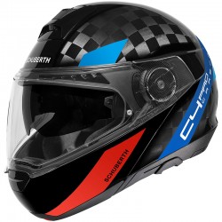 Schuberth C4 Pro Carbon Avio Blue Helmet