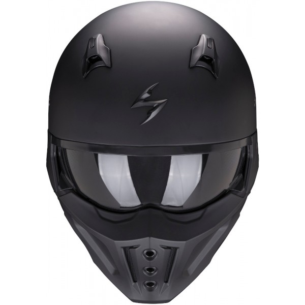 SCORPION EXO COVERT-X SOLID MATT BLACK HELMET