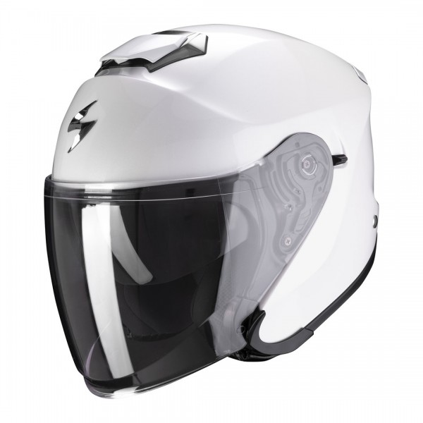 SCORPION EXO-S1 SOLID PEARL WHITE HELMET