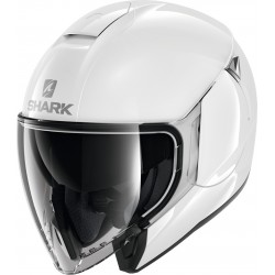 Shark Citycruiser Blank White Azur Helmet