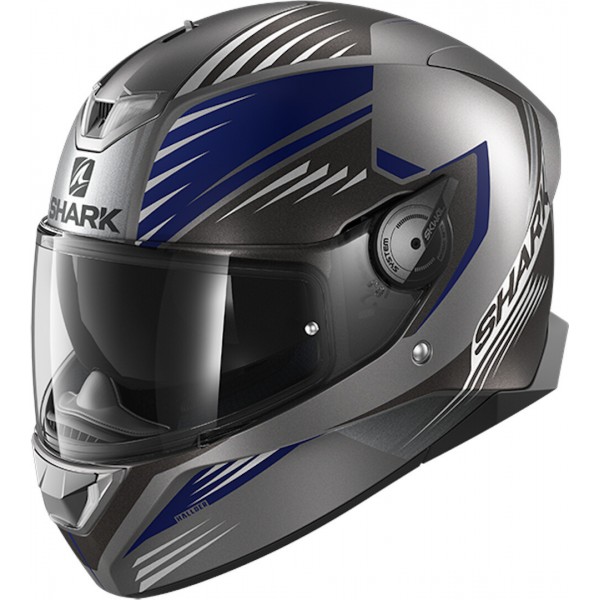 Shark Skwal 2 Hallder Anthracite Blue Anthracite Helmet