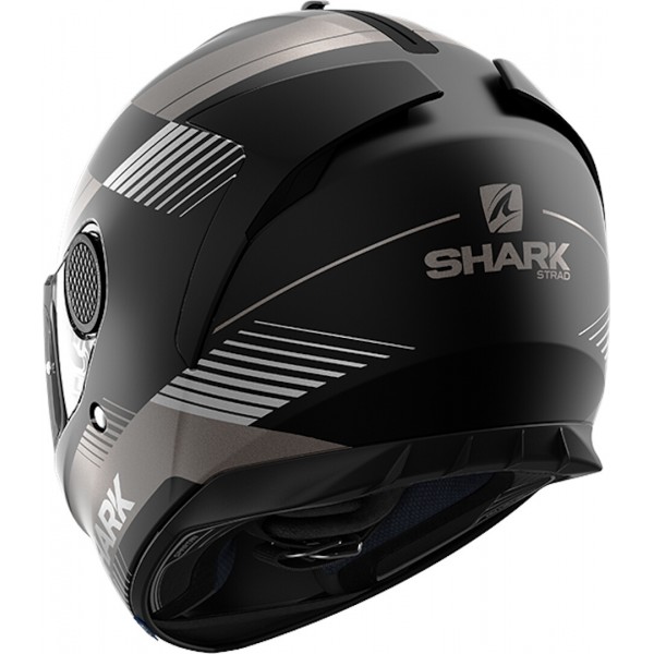 Shark Spartan Strad Mat Black Anthracite Silver Helmet