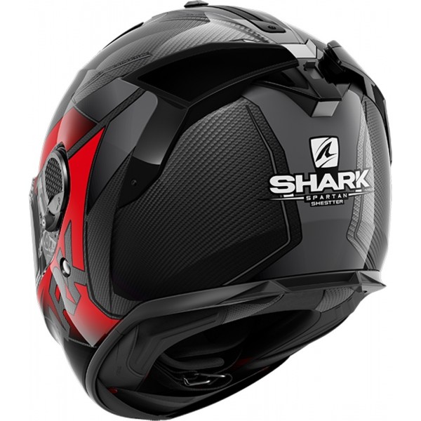 Shark Spartan GT Shestter Carbon Red Anthracite Helmet