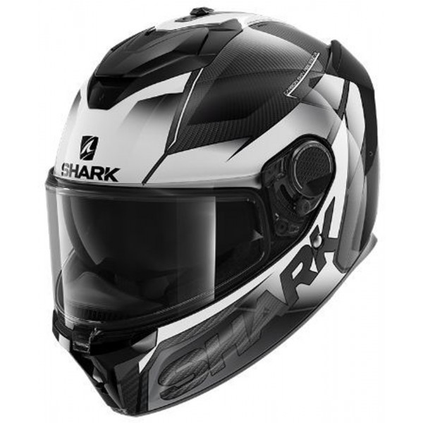 Shark Spartan GT Shestter Carbon White White Helmet