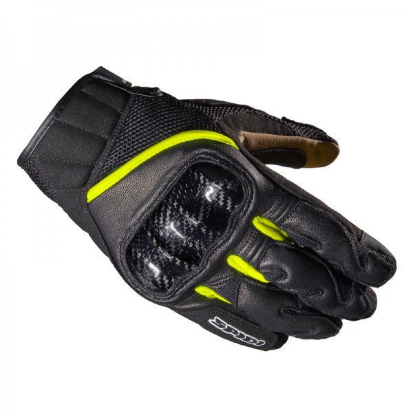 Spidi Rebel Black Fluo Yellow Gloves