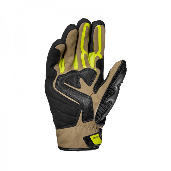 Spidi Rebel Black Fluo Yellow Gloves