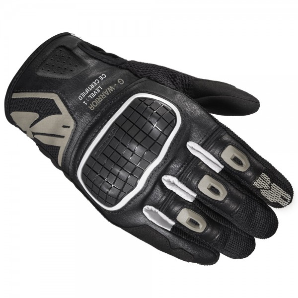 Spidi G-Warrior Black Sand Leather Gloves