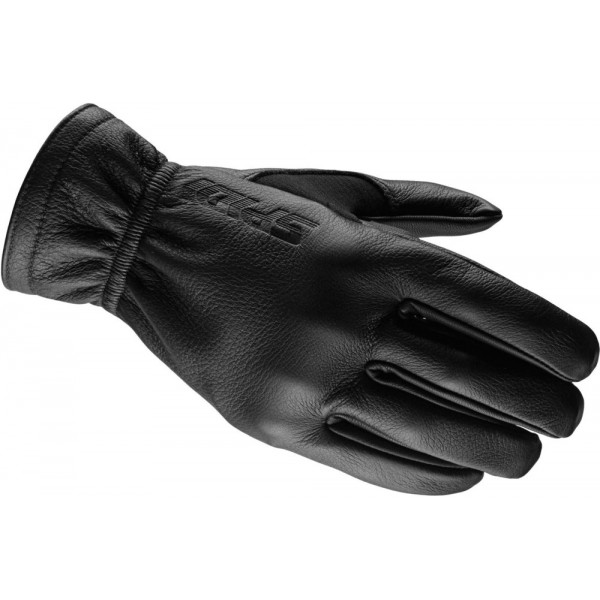 Spidi Thunderbird Leather Black Gloves