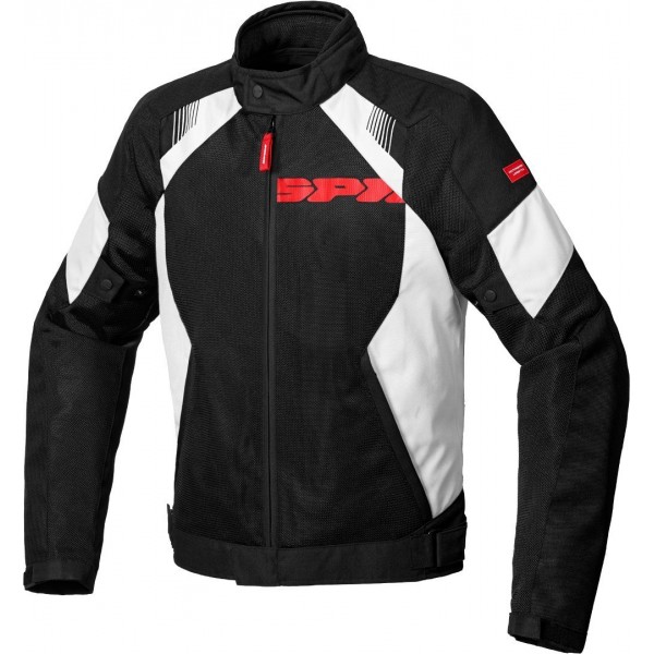 Spidi Flash Evo Net Wind Black White Jacket