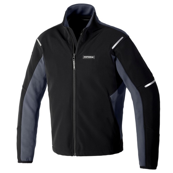 Spidi Softshell Mission-T Black Jacket