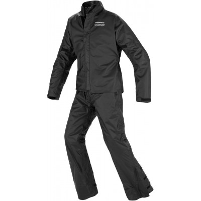 Spidi Basic Rain Waterproof Kit Black Suit Spidi Basic Rain Waterproof Kit Black Suit