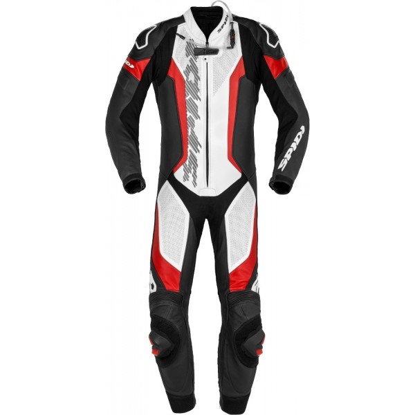 Spidi Laser Pro Perforated Leather Red Suit