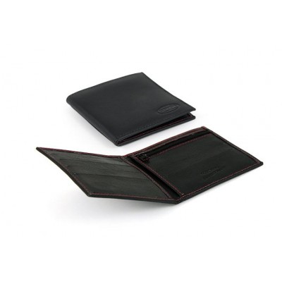 Spidi Black Leather Wallet