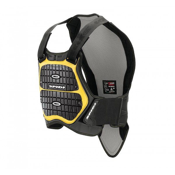 Spidi Defender Back&Chest 180/195 Black Yellow Protector