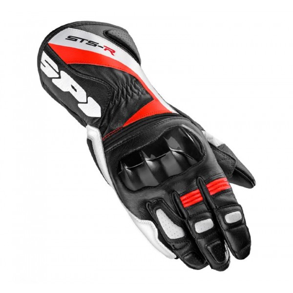 Spidi Woman STS-R Black Red Gloves