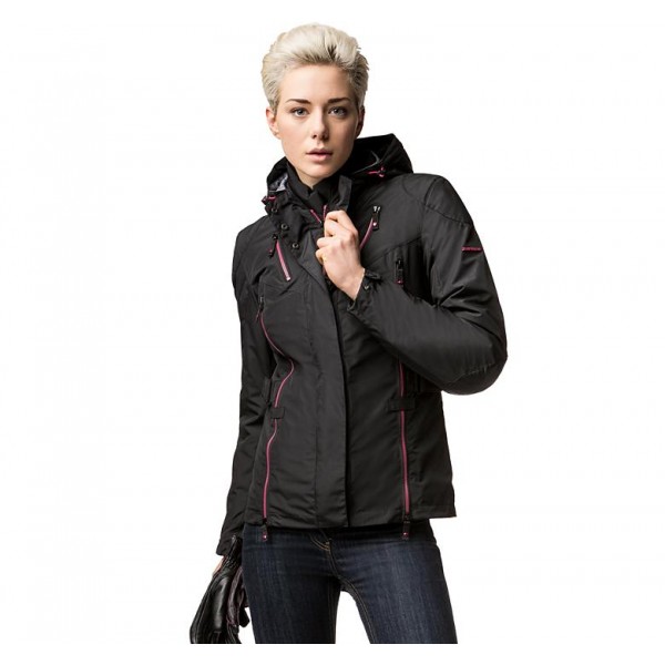 Spidi Woman Stormy H2out Black Pink Jacket