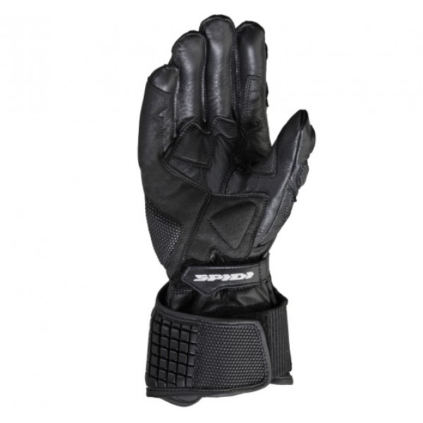 Spidi Carbo 5 Leather Black Gloves