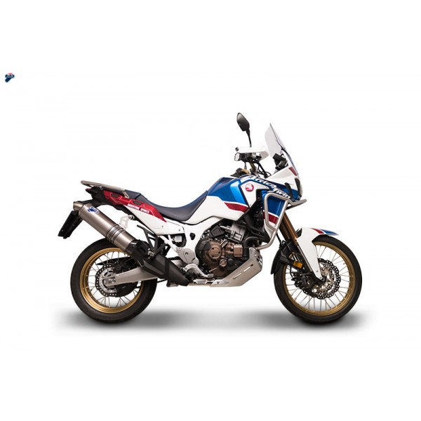 Termignoni Titanium Homologated Euro 4 Exhaust System For Honda CRF1000L Africa Twin 2018-2019 Part # H14908040ITX