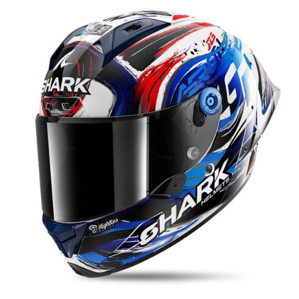 SHARK AERON GP FIM RACING ZARCO SIGNATURE PURPLE HELMET